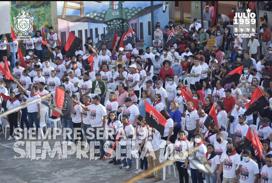 Acto Central en Conmemoración a la Masacre del 23 de Julio