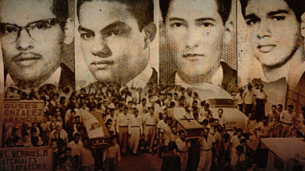 DEDICADO A LOS ESTUDIANTES, PRIMERA EXPRESIÓN DE LA REVOLUCIÓN