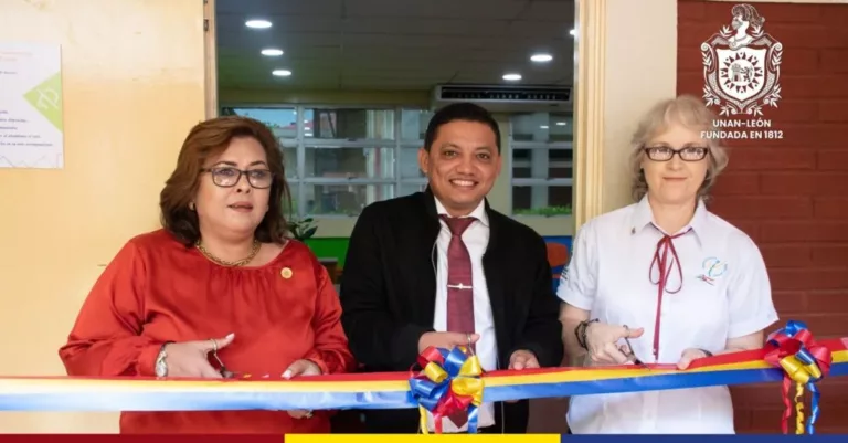 Inauguración Aulas Pedagógicas UNAN León.