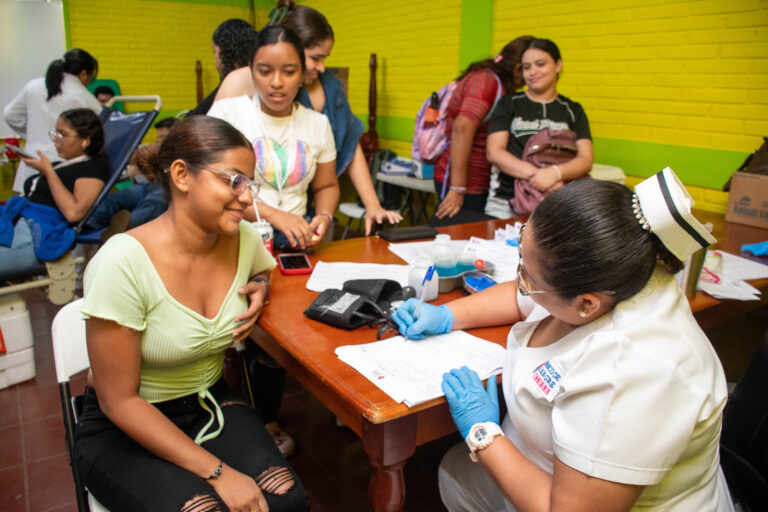 Donación de Sangre UNAN León