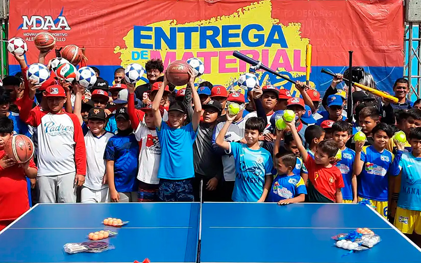 El deporte es promovido desde la niñez