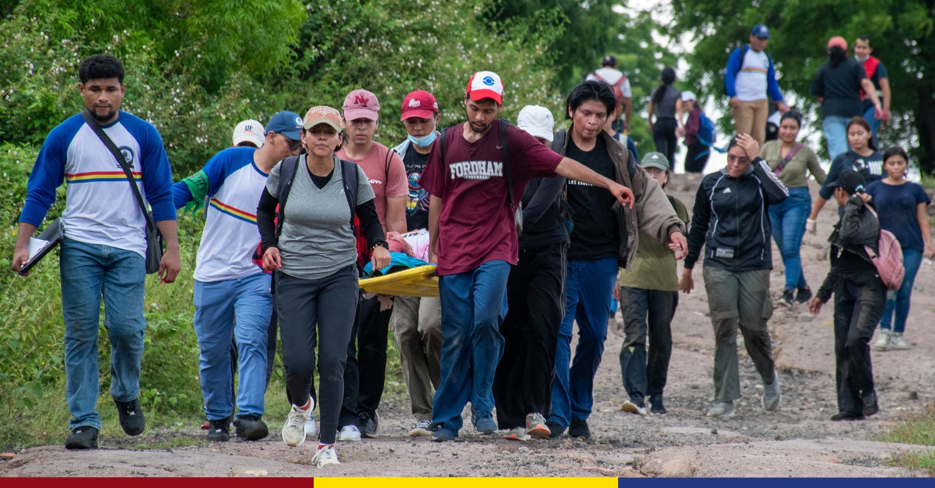 UNAN-León realiza examen práctico del Curso de Atención Prehospitalaria en Emergencias y Desastres