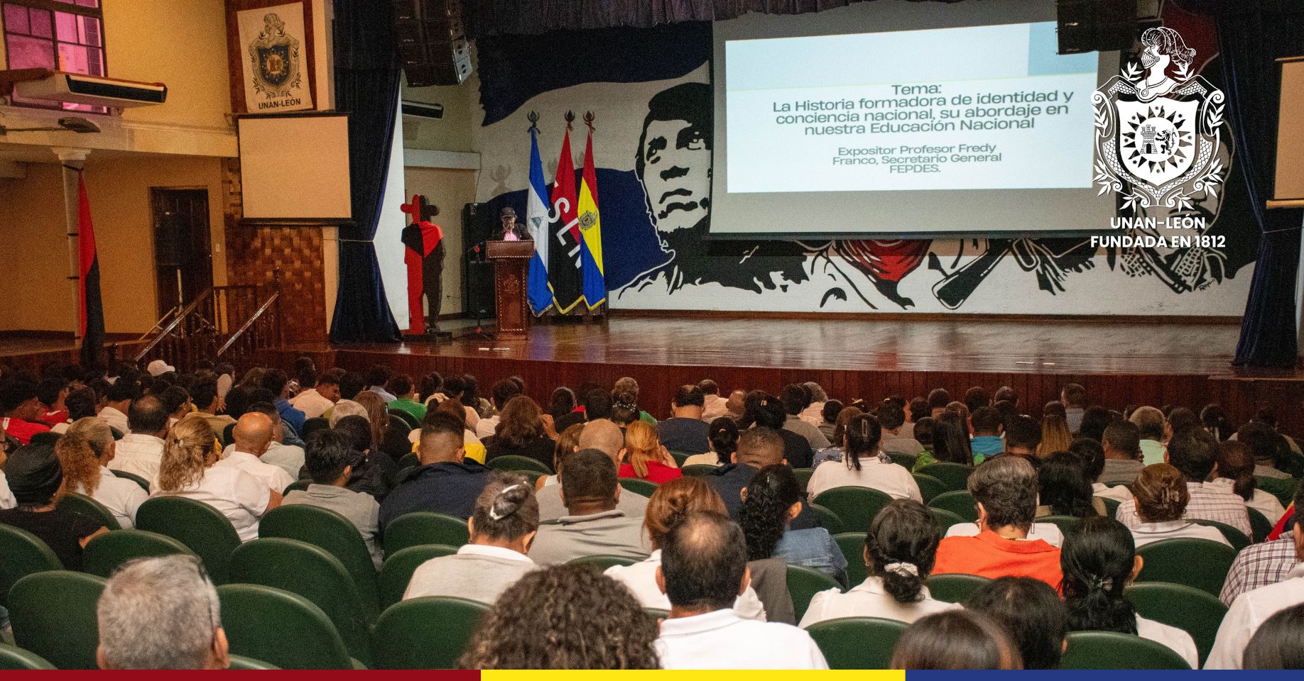 UNAN-León realizó conferencia para el fortaleciendo de la Historia y la Identidad Nacional en homenaje al Legado de Carlos Fonseca