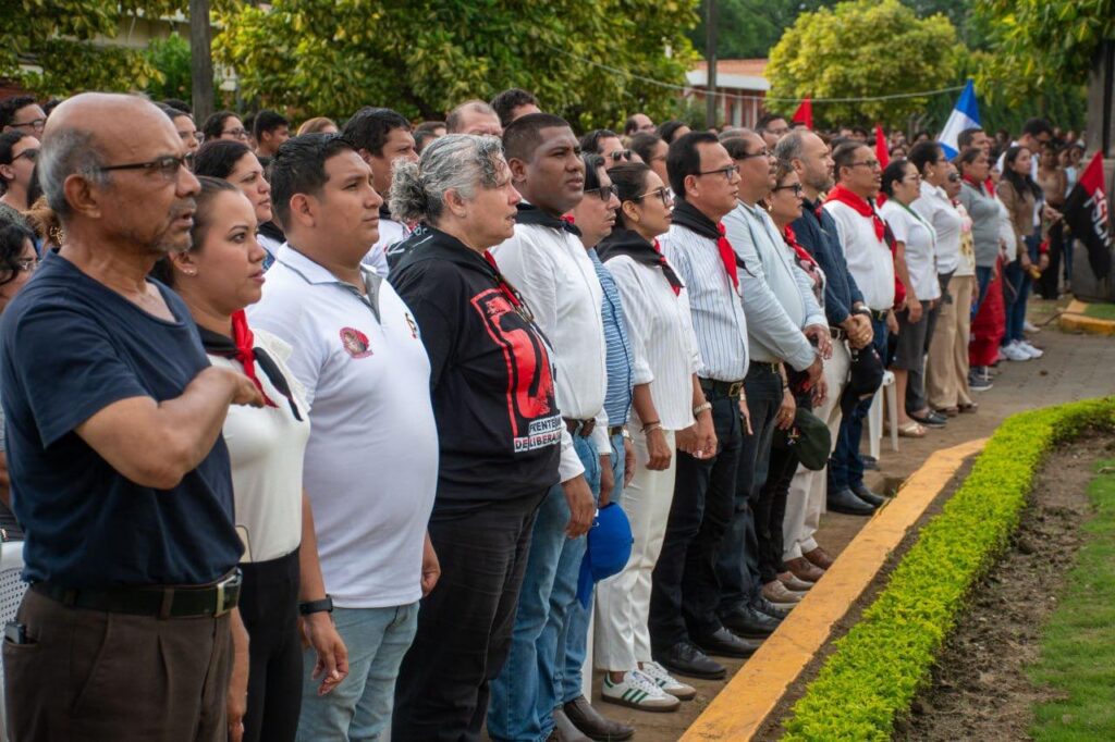 Conmemoracion a Carlos Fonseca Amador en la UNAN-León