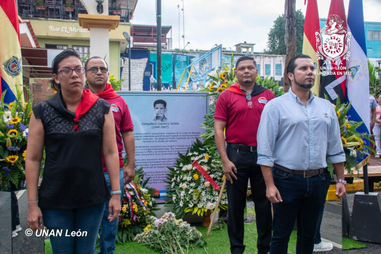 Homenaje a Casimiro Sotelo Montenegro UNAN-Leon (10)