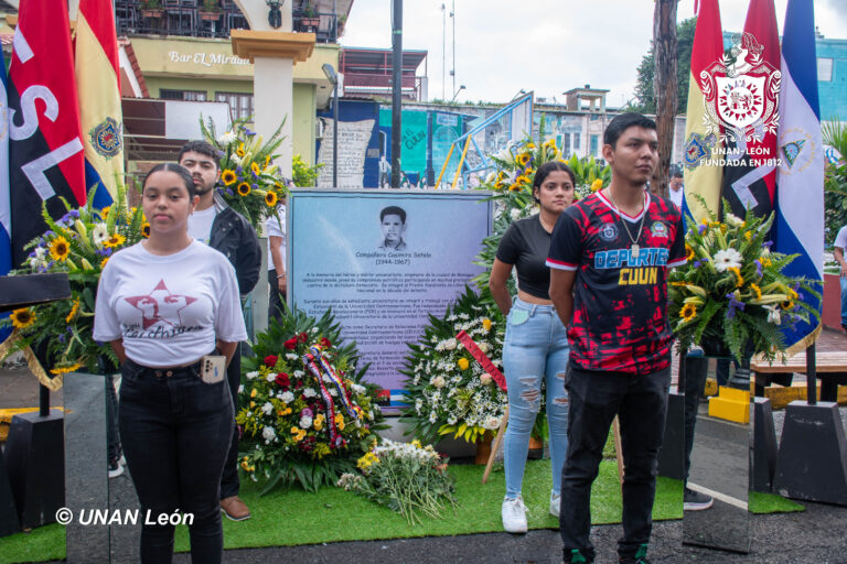 Homenaje a Casimiro Sotelo Montenegro UNAN-Leon (6)