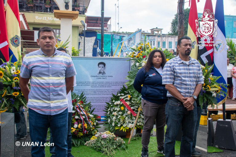 Homenaje a Casimiro Sotelo Montenegro UNAN-Leon (9)