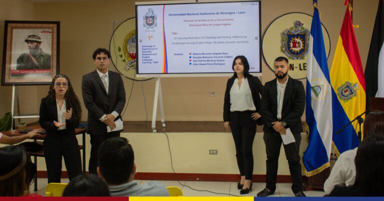 Intercambio de experiencias de Ingles UNAN-León