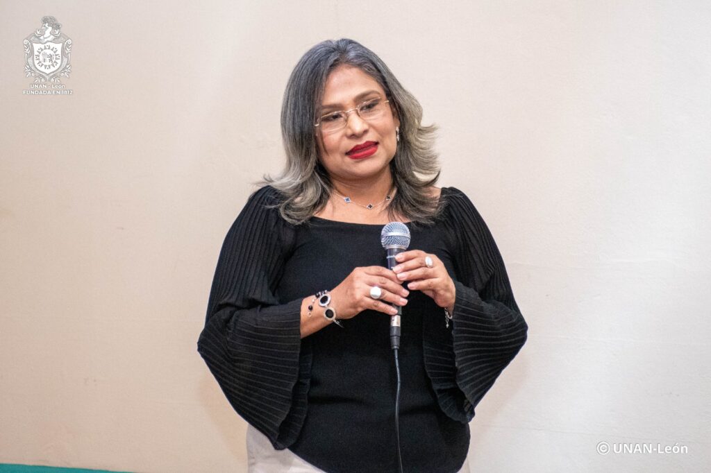 Cra. Karla Morales, Secretaria General de UNAN-León