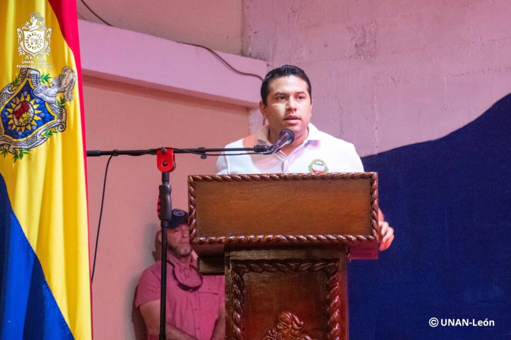 Cro. Donaldo Hernández, presidente del Movimiento Estudiantil CUUN UNAN-León.