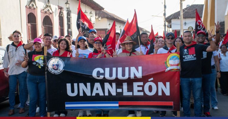 Caminata Estudiantil “Patria Libre o Morir” conmemora 46 años del Triunfo del FSLN