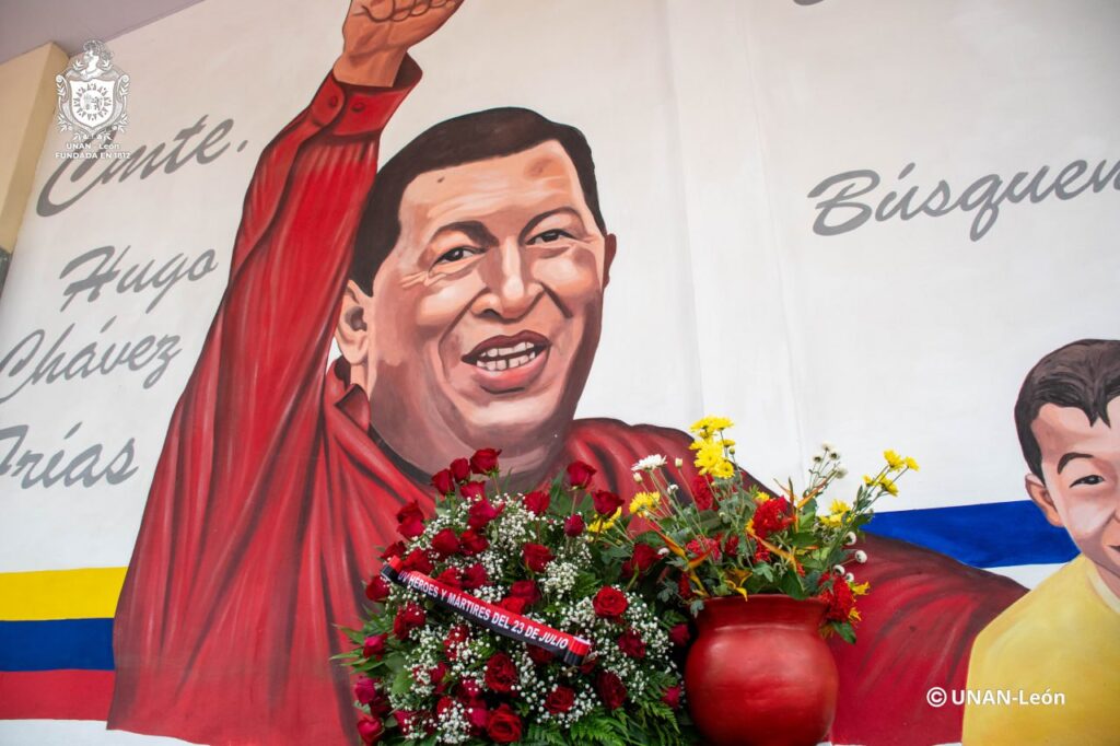 Ofrenda Floral al Cmte. Hugo Chávez