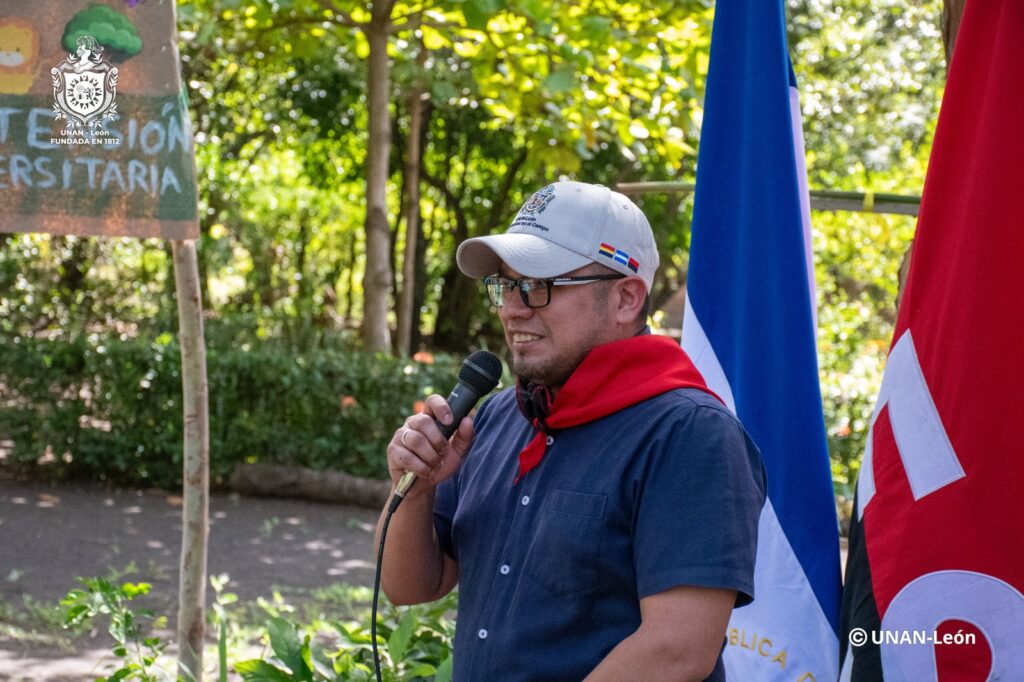 Cro. Erick José Quintana, director del Departamento de formación.