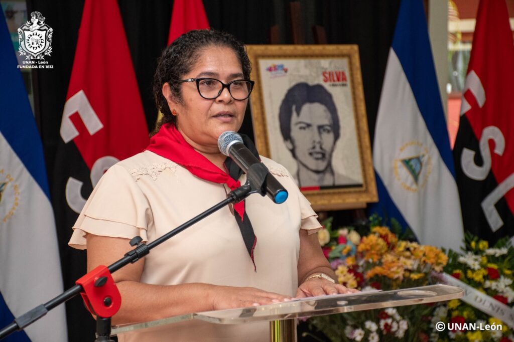 Cra. Ana Cecilia Chévez, Rectora de UNAN-León.