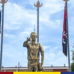 La historia y la soberanía se elevan en UNAN-León con el Izado de Banderas