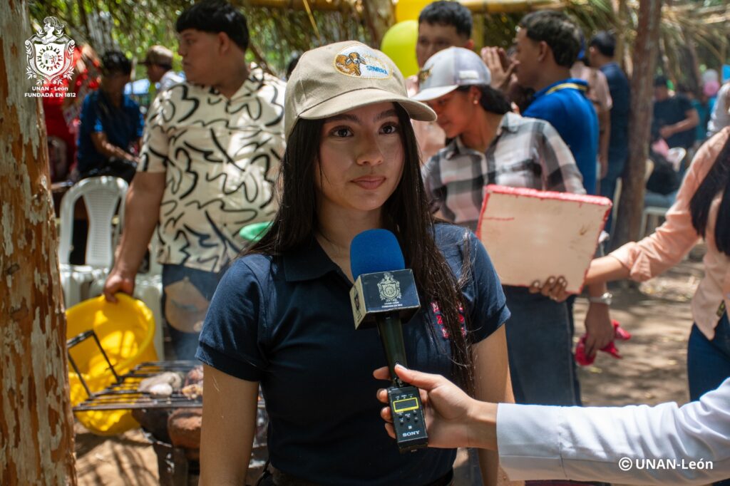 Marianela Rostran Zapata, estudiante de la Carrera de Zootecnia.