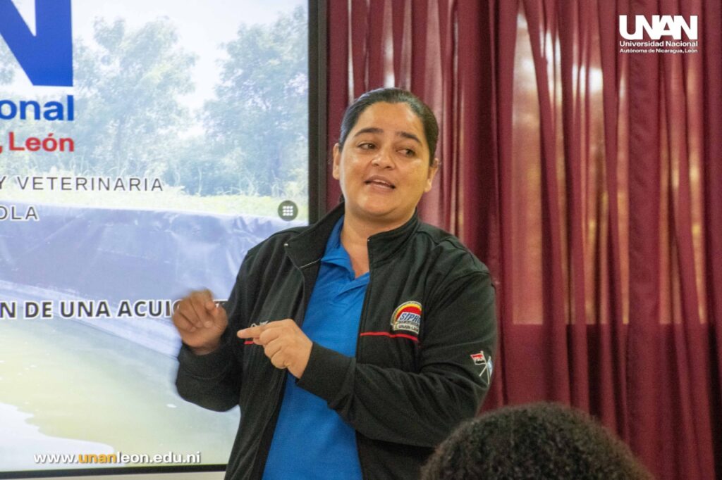 Conferencia Mujer Rural en la Acuicultura UNAN-León 3