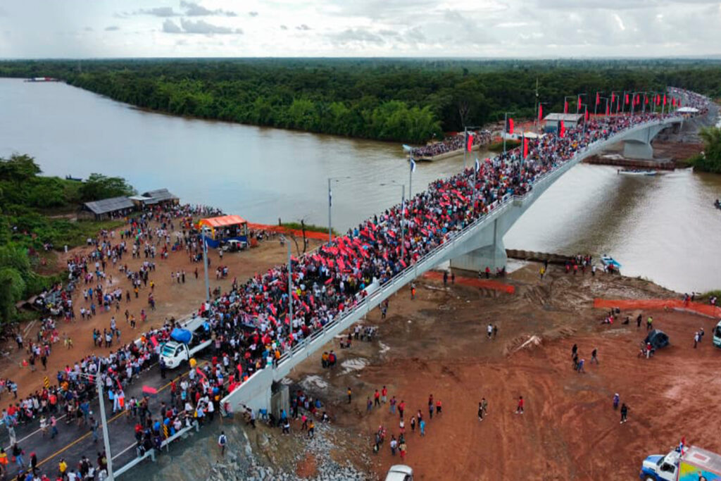 Inauguración de Puente Wawa Boom