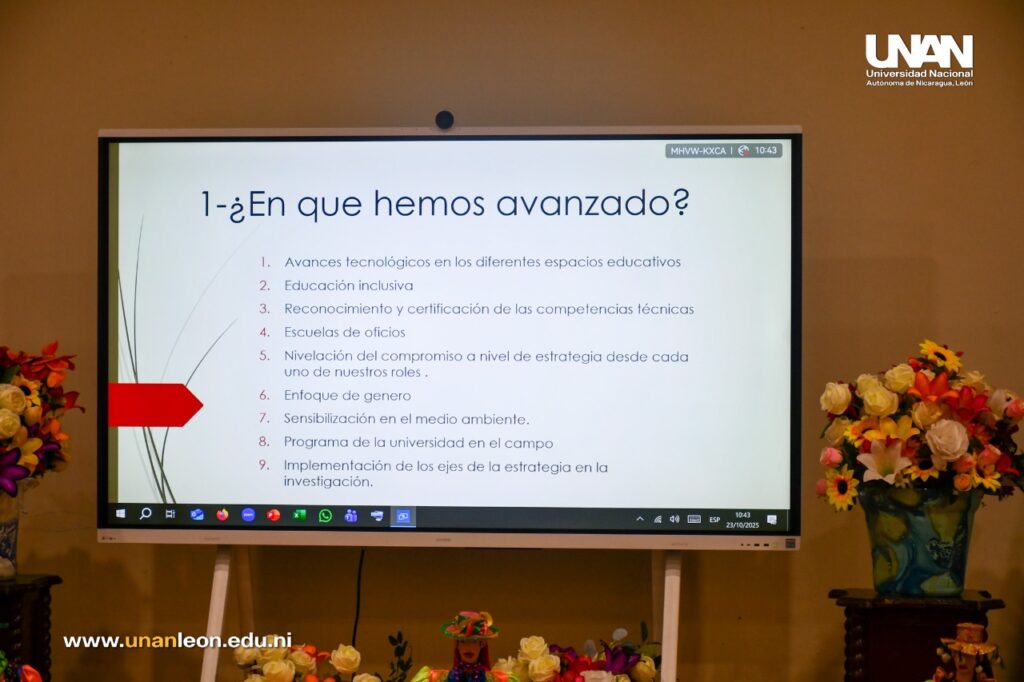 Estrategia Nacional de Educación UNAN-León 13