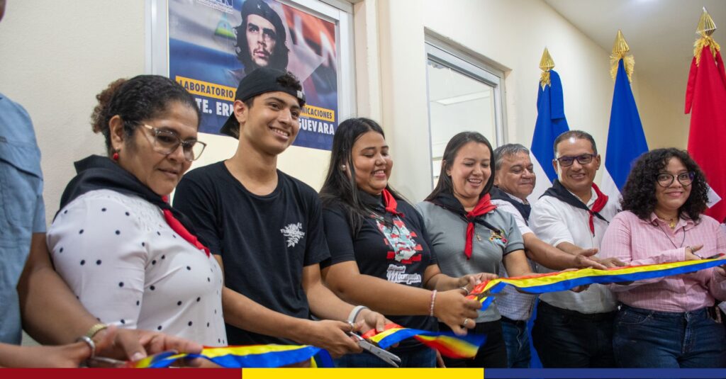 UNAN-León inaugura Laboratorio de Redes y Telecomunicaciones “Comandante Ernesto Che Guevara”