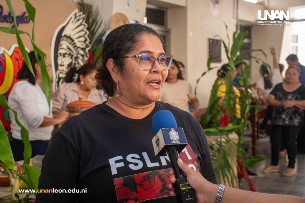 Cra. Ana Cecilia Chévez, Rectora de UNAN-León.