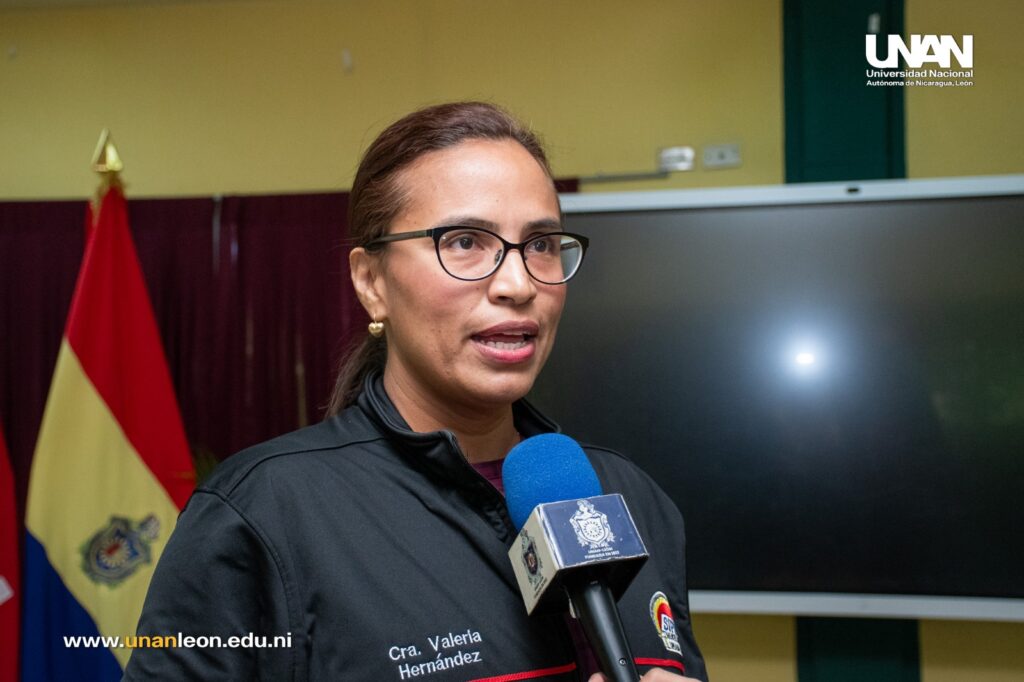 Cra. Valeria Hernández Dimas, docente de UNAN-León.