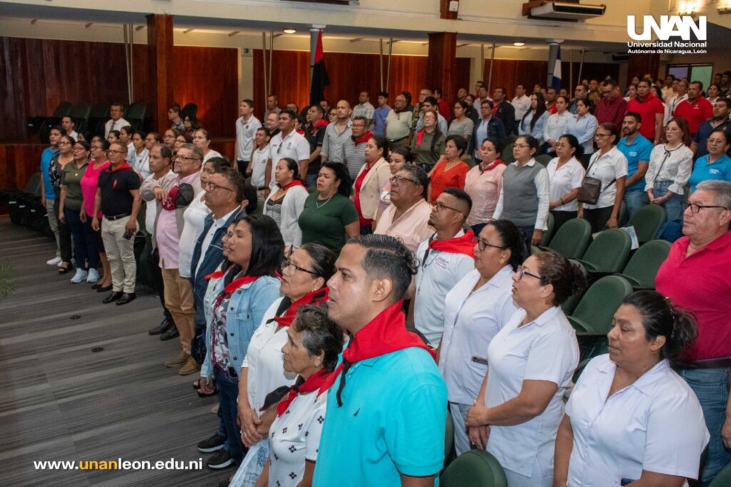Acto Político Cmte. Fidel Castro UNAN-León 1