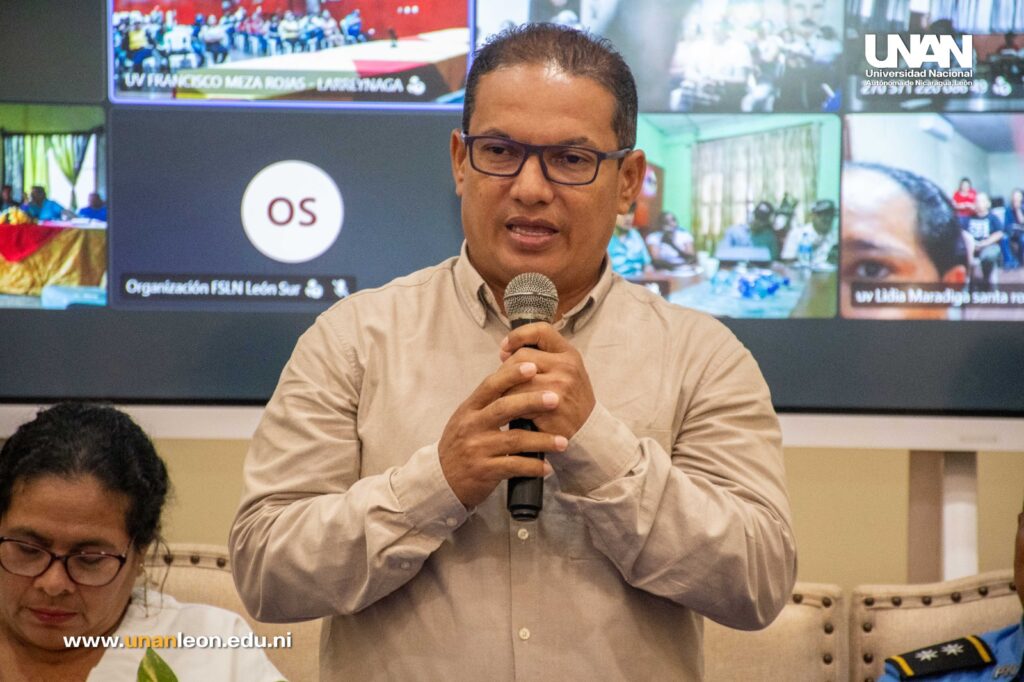 Cro. José Ramon Sarria, Secretario Político departamento de León.