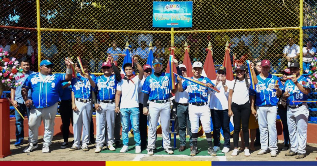 UNAN-León, reinaugura mejoras en el Estadio Universitario de Sóftbol “Octavio Martínez”