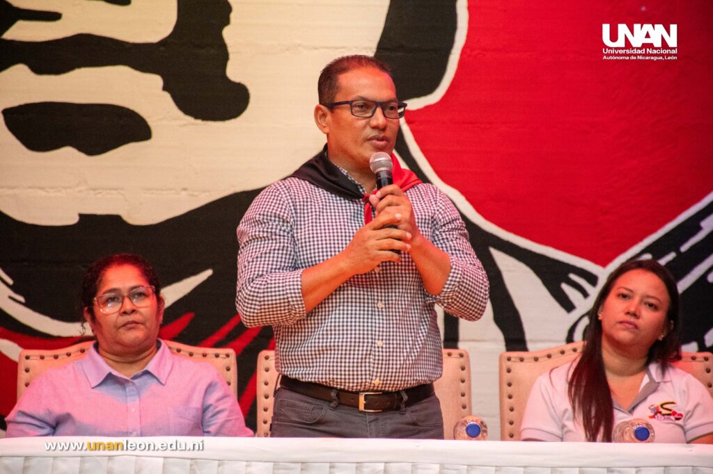 Cro. José Ramón Sarria, Secretario Político del departamento de León