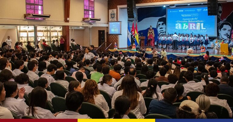 Lanzamiento de Circuito Educativo “Abril,Creatividad,Paz e Identidad”