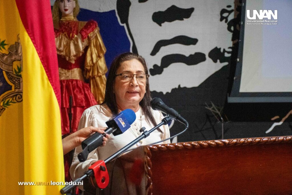 Cra. Maribel Orozco, Directora Centro Tecnológico Leonel Rugama