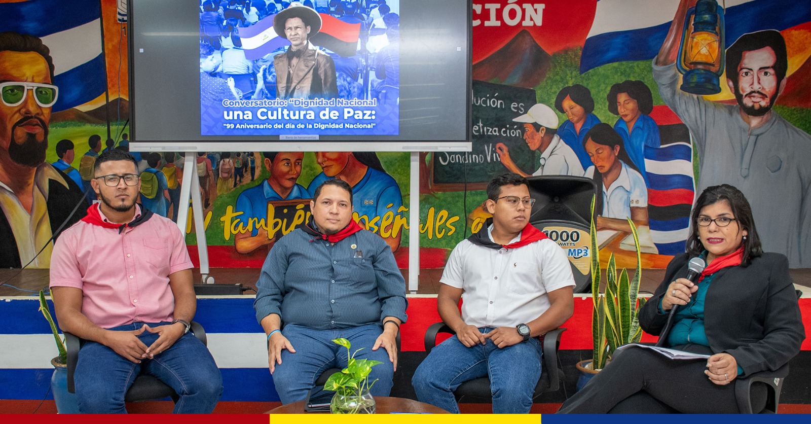 Conversatorio Día de la Dignidad Nacional