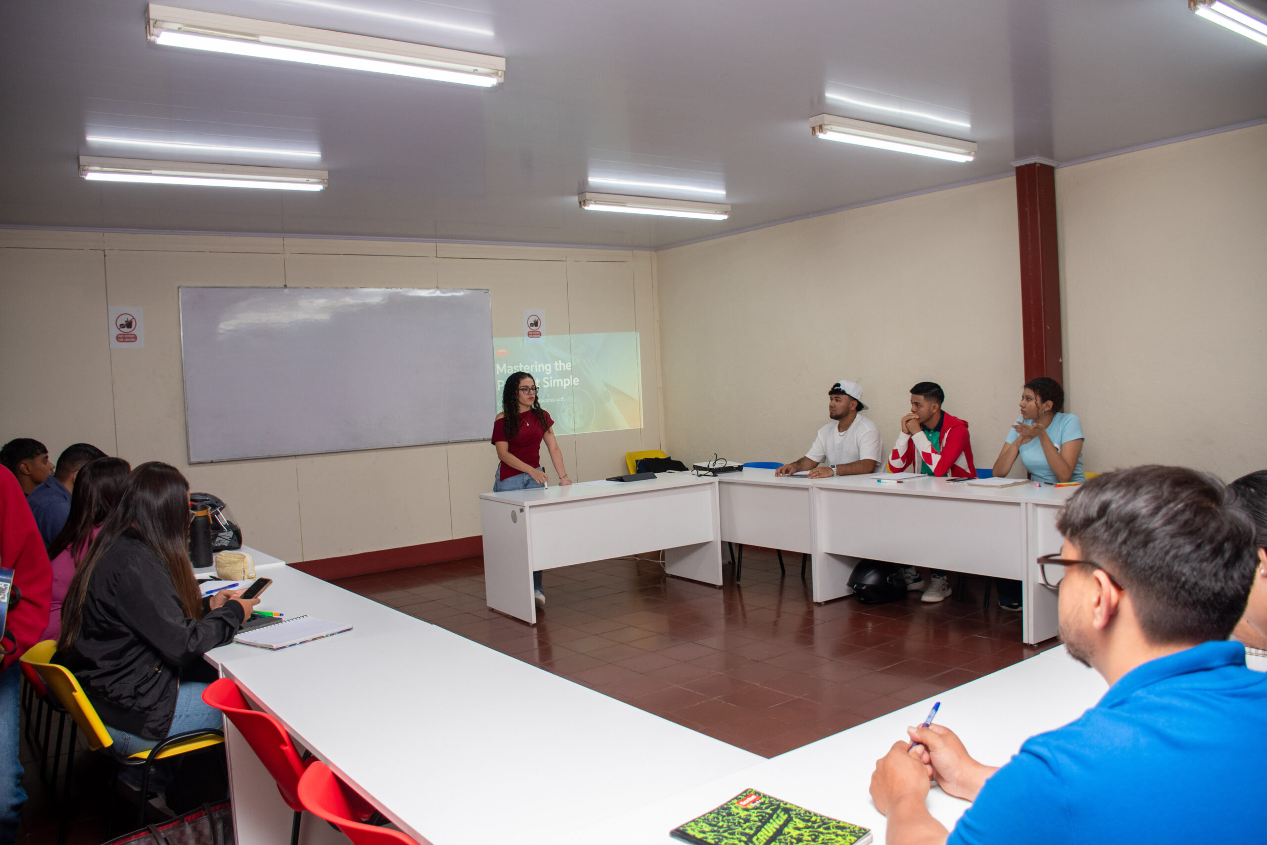 Actividad académica en la facultad de Agraria