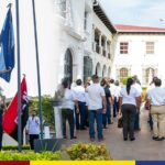 UNAN-León recibe septiembre con el  izado de  las banderas y el  espíritu de un pueblo victorioso