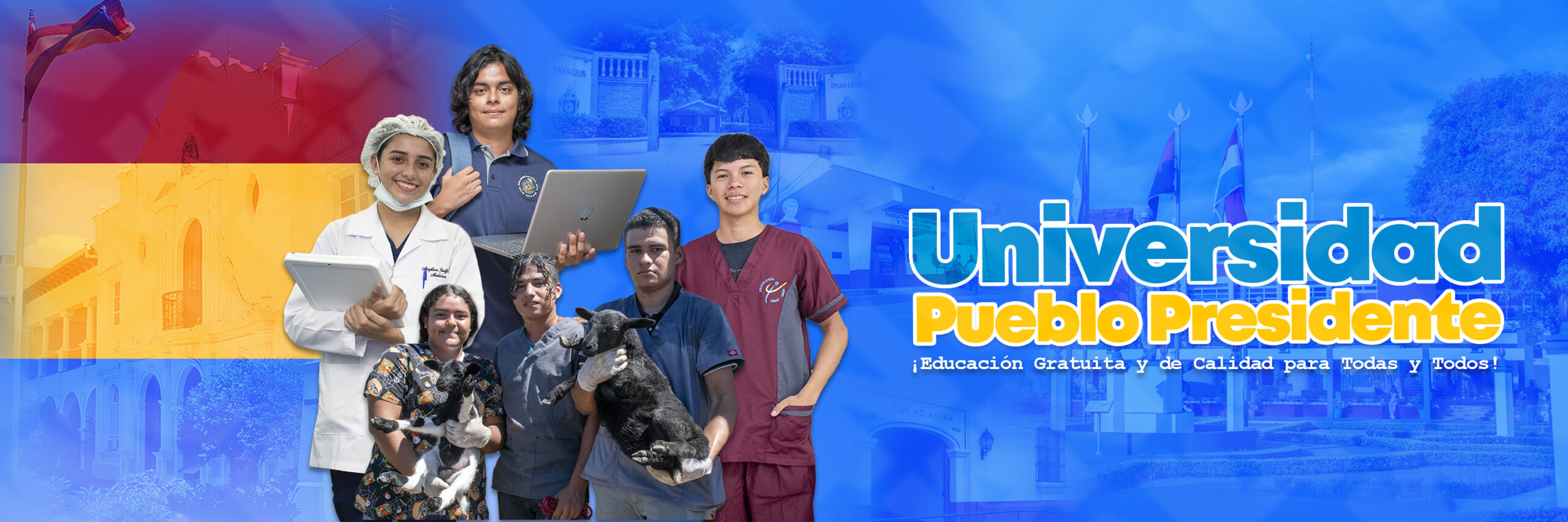 Estudiantes de la UNAN-León